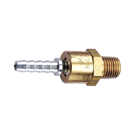 Tru-Flate Tru-Flate Brass Air Line Swivel Fitting 1/4 in. Male 1 pc 21601